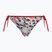 Tommy Hilfiger Cheeky String Swimsuit Bottom Side Tie Print drops motion ecru