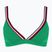 Tommy Hilfiger Triangle Rp olympic green swimsuit top