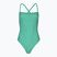 Tommy Hilfiger women's one-piece swimsuit Straight Neck Print ithaca olympic green