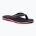 Tommy Hilfiger women's flip flops Stripes Beach Sandal red white blue