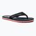 Tommy Hilfiger women's flip flops Global Stripes Flat Beach Sandal red white blue