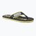 Men's Tommy Hilfiger Patch Beach Sandal dark ash flip flops