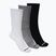 Socks SKECHERS Non Tery Crew Arch Support 3 pack white/black