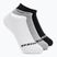 Children's socks SKECHERS Non Terry No Show 3 pairs white/grey