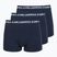 Men's boxers KARL LAGERFELD Logo Trunk 3 pairs navy