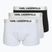 Men's boxers KARL LAGERFELD Elastic Trunk 3 pairs black/white/grey
