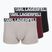 Men's boxers KARL LAGERFELD Bold Elastic Trunk 3 pairs windsor/black/ash
