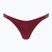 Calvin Klein swimsuit bottom KW0KW02732 Curved Delta Bikini plum glaze