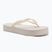 Calvin Klein women's flip flops YW0YW01830 Beach Sandal Flatform Tpu eggshell/bright white