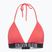 Calvin Klein swimsuit top KW0KW02750 Intense Power Rib Triangle-RP dazzling coral