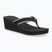 Tommy Hilfiger women's flip flops Wedge Beach Sandal black