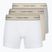 Men's boxers Calvin Klein LV00NB4447 Brief 3 pairs oyster gray/grey heather/white