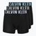 Boxers Calvin Klein 000NB3609A Boxer Brief 3 pairs black w/harbor mist logo/black w
