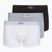 Men's boxer shorts Calvin Klein LV00NB4472 Trunk 3 pairs black/misty grey/white