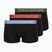 Boxers Tommy Hilfiger Trunk WB 3 pairs brick blue/terra red/army green