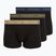Men's boxers Tommy Hilfiger Trunk WB 3 pairs army green/wdg blue/ptch blue
