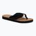 Women's flip-flops Tommy Hilfiger Footbed Summer Sandal Leather black