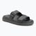Women's slides Tommy Hilfiger Double Strap Sandal Pearl dark grey pearlized