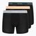 Boxers Calvin Klein LV00NB4394 Brief 3 pairs black w/darkest spruce wb/black w