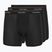 Boxers Calvin Klein LV00NB4394 Brief 3 pairs black w/heavenly iris logo/black w