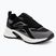 Men's shoes Calvin Klein HM0HM02220 Hike Runner Stripe Mix Nylon Suede black/granite road