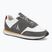 Men's shoes Calvin Klein HM0HM02212 Retro Runner Bans Leather Suede granite gray/white/rhubarb