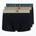 Men's boxers Tommy Hilfiger Trunk WB 3 pack nb//saf canvas/mnty grey/deep spru