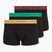 Men's boxers Tommy Hilfiger Trunk Metallic gold/burgundy/green