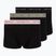 Men's boxers Tommy Hilfiger Trunk WB 3 pack utility sage/black/bonita pink