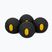Non-slip pads for Helinox hiking chairs Vibram Ball Feet black