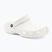 Men's Crocs Classic white flip-flops