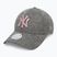 New Era Female League Essential 9Forty New York Yankees grey cap