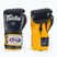 Fairtex Heavy Hitter's Mexican Style blue/yellow boxing gloves