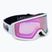 DRAGON DX3 OTG ski goggles white/lumalens pink ion