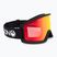 DRAGON DX3 L OTG black/lumalens red ion ski goggles
