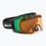 DRAGON D1 OTG ski goggles icon green/lumalens green ion+lumalens amber