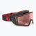 DRAGON PXV kaiju/lumalens midnight+lumalens light rose ski goggles