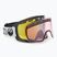 DRAGON D1 OTG ski goggles classic grey/lumalens gold ion+lumalens light rose