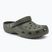 Men's Crocs Classic dusty olive flip-flops