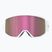 Atomic Four HD white/pink copper hd ski goggles