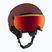 Atomic Savor Visor Stereo ski helmet maroon/red stereo