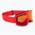 Children's ski goggles Atomic Four Jr Flash red/red flash