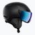 Ski helmet Atomic Revent Visor Stereo black/blue stereo