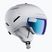 Ski helmet Atomic Savor GT Visor Stereo white heather/blue stereo