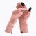 Women's running gloves Nike Fleece RG red stardust/red stardust/silver