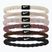 Nike Flex Hair Tie elastics 6 pcs sail/lt orewood brn/white