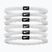 Nike Flex Hair Tie elastics 6 pcs white/black/white
