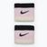Nike Swoosh Wristbands pink foam/coconut milk/black