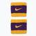 Nike Swoosh Wristbands university gold/court purple/university gold