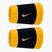 Wristbands Nike Swoosh Classic Doublewide Wristbands 2 pcs. black/court purple university gold